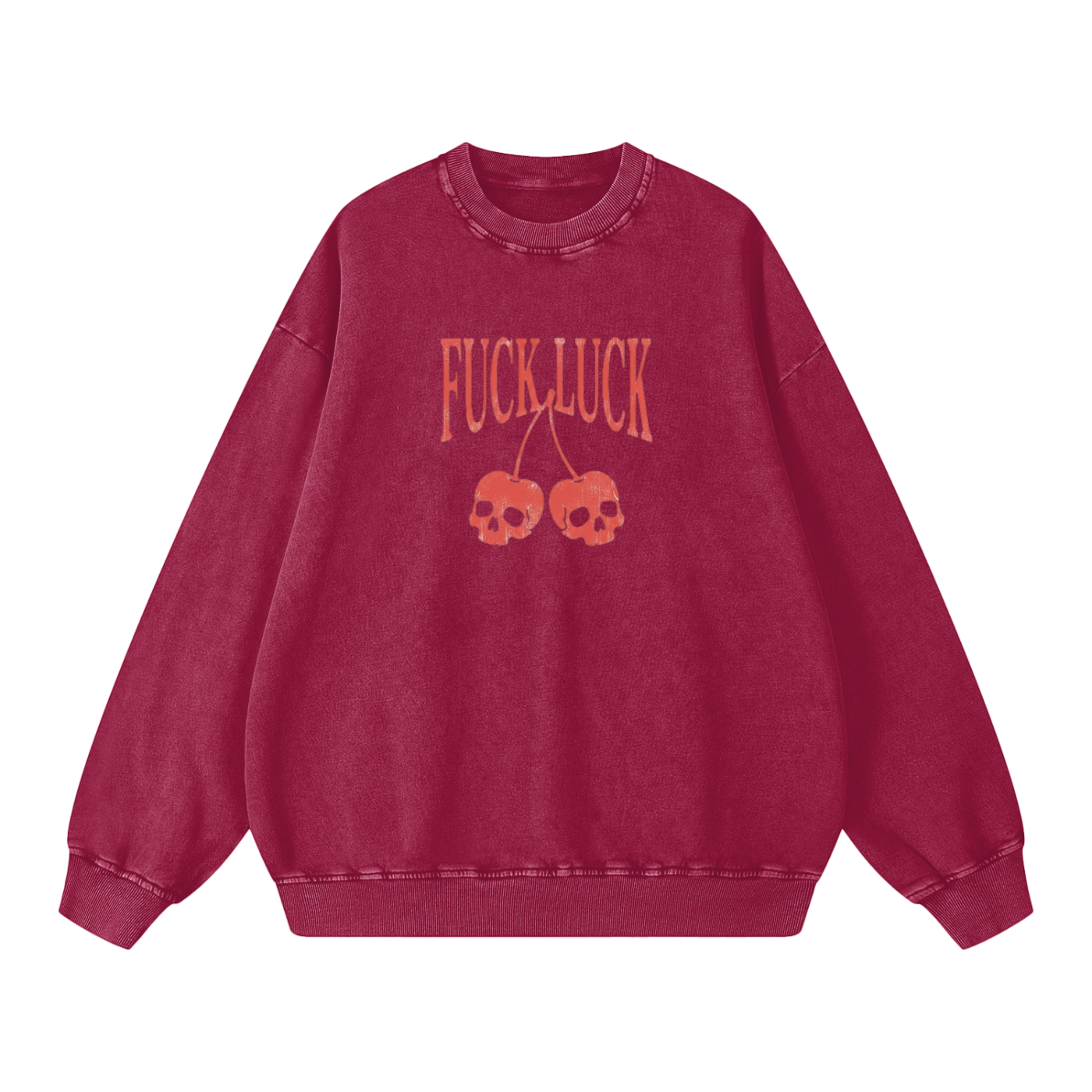 F*ck Luck Oversized Sweatshirt