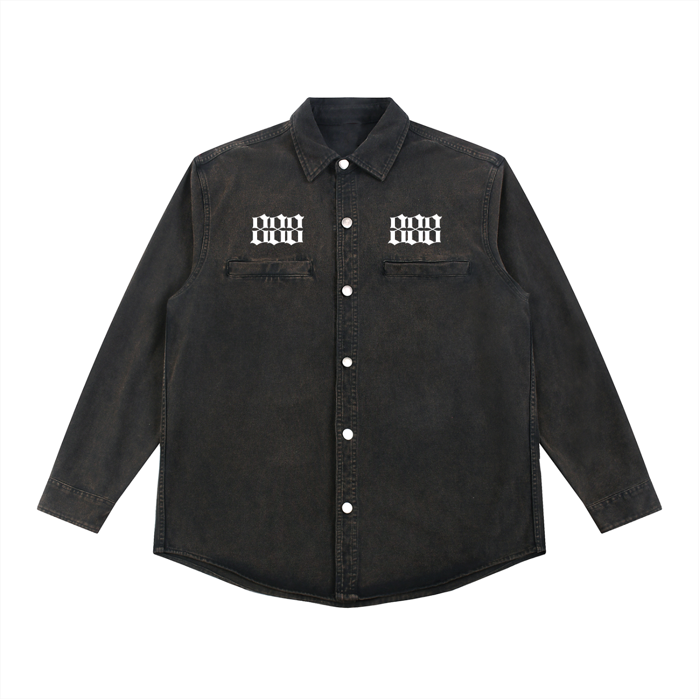 Double 8's Button Down Denim