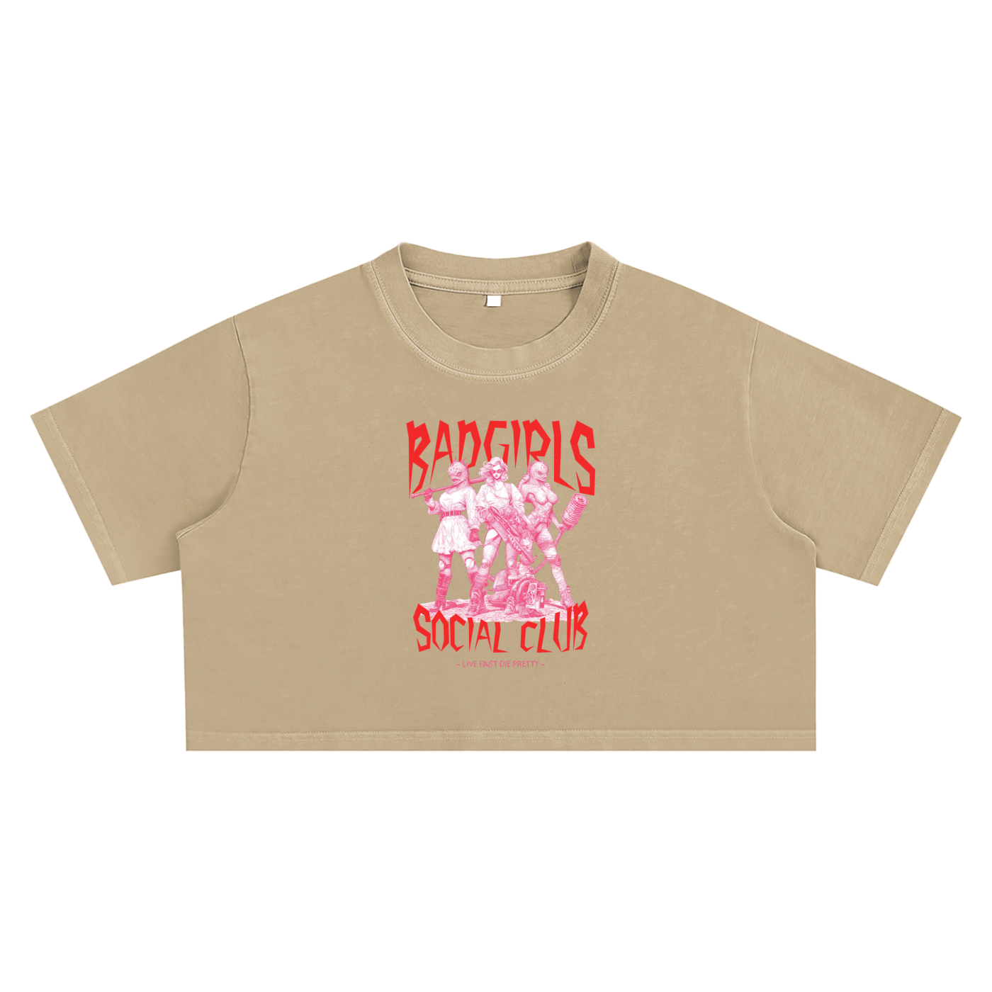 Social Club Crop Top