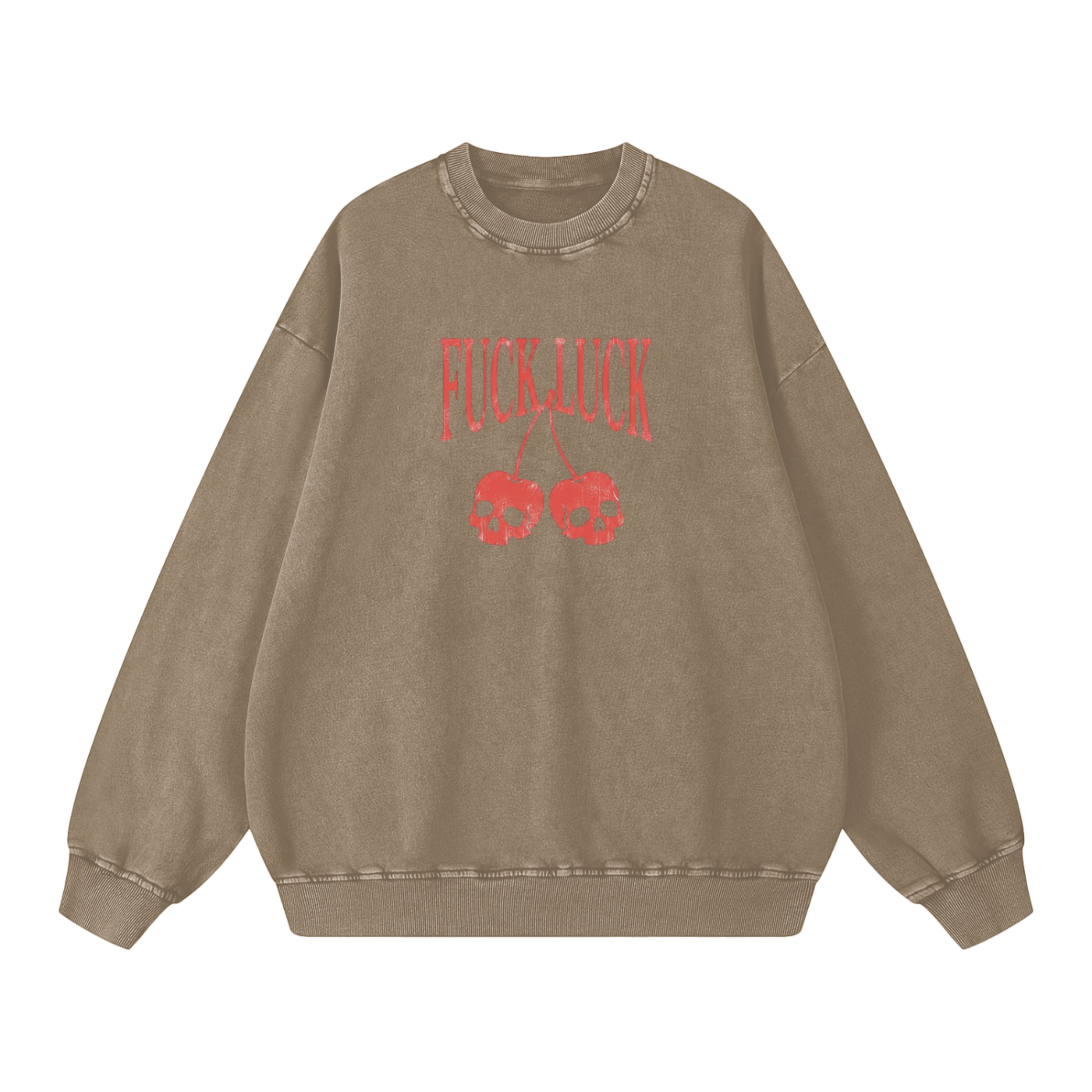 F*ck Luck Oversized Sweatshirt