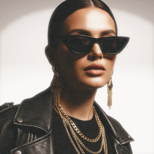 UV400 Polycarbonate Cat Eye Sunglasses