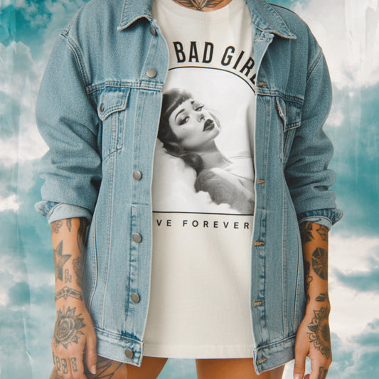 Only Bad Girls Oversized Tee