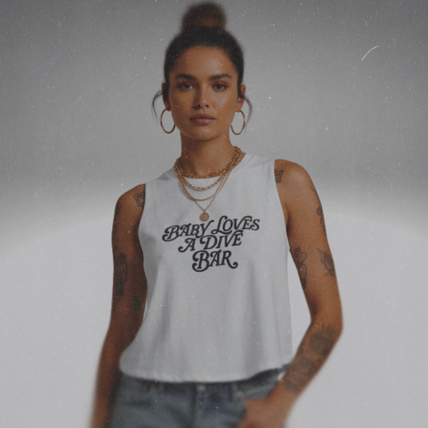 Baby Loves A Dive Bar Tank