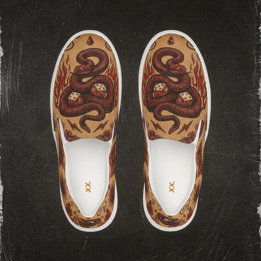 Women's Snake Eye Slip On