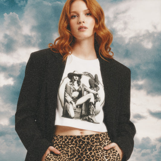 Desert + The Dame Crop Tee