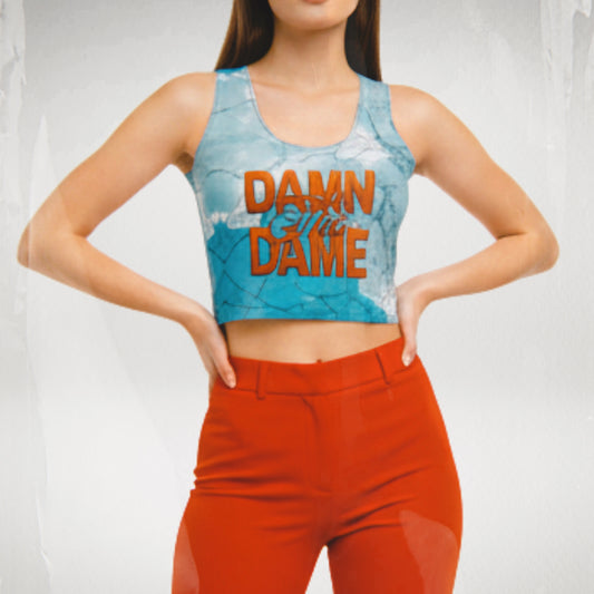 Damn the Dame Crop Tank