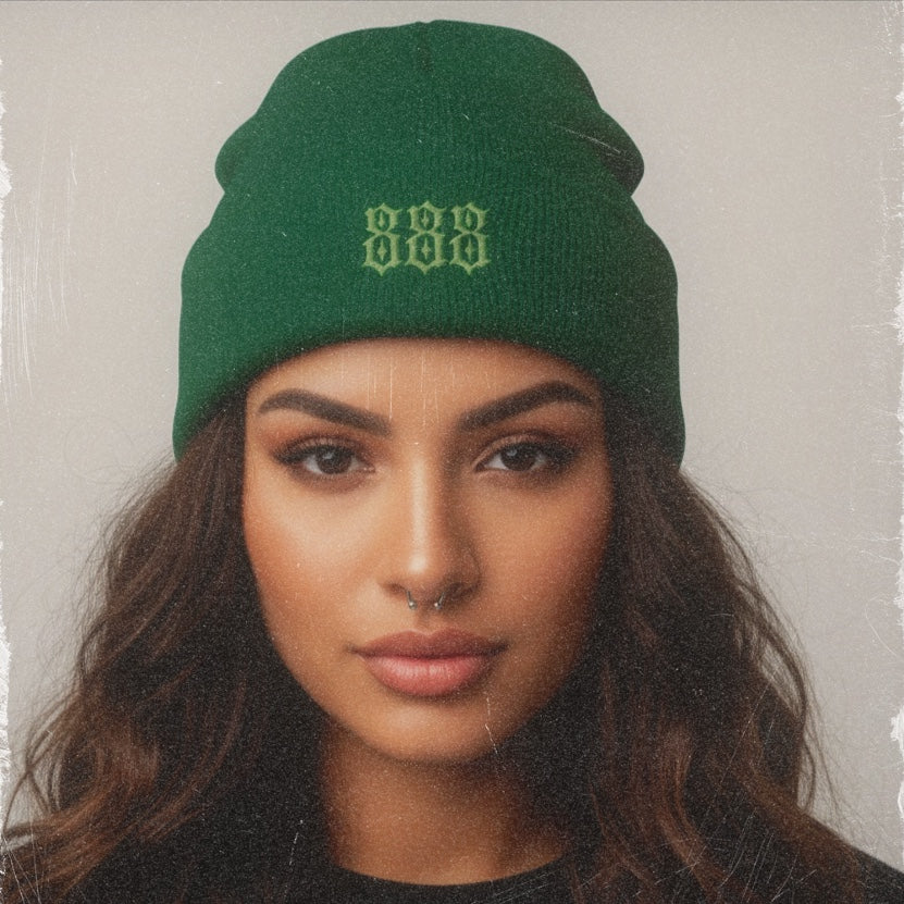 The Triple 8 Cuffed Beanie