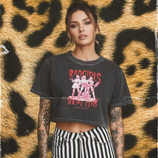 Social Club Crop Top